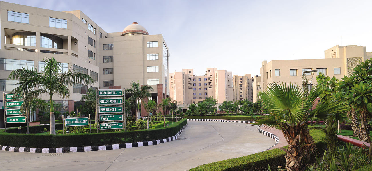 NLU Delhi campus & hostels