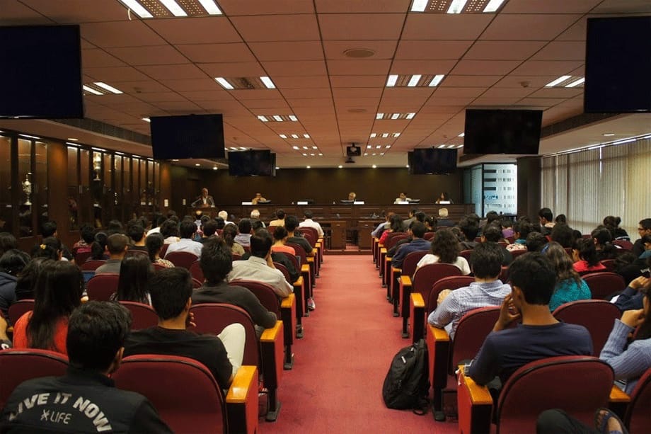 NLU Delhi auditorium